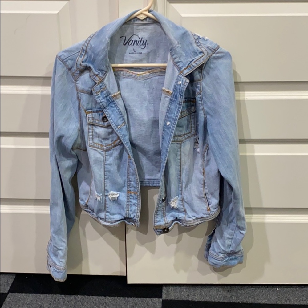 Crop Jean Jacket